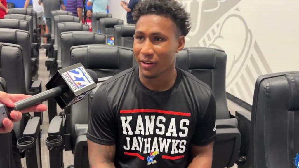 kansas safety jalen dye breaks down the safeties room heading into 2024
