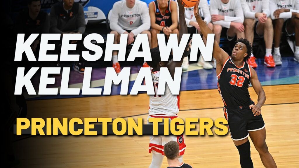 keeshawn kellman princeton tigers 2022 2023 highlights florida gulf coast eagles commit