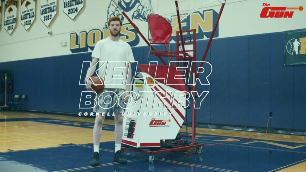 keller boothby shot 49 from three last season with the help of the gun