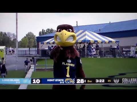 kent state rb gavin garcia 12 yard td run vs long island