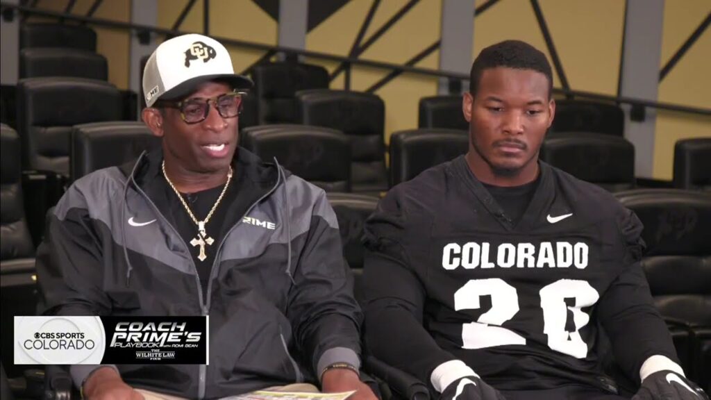 lavonta bentley colorado coach prime and tackling in todays game