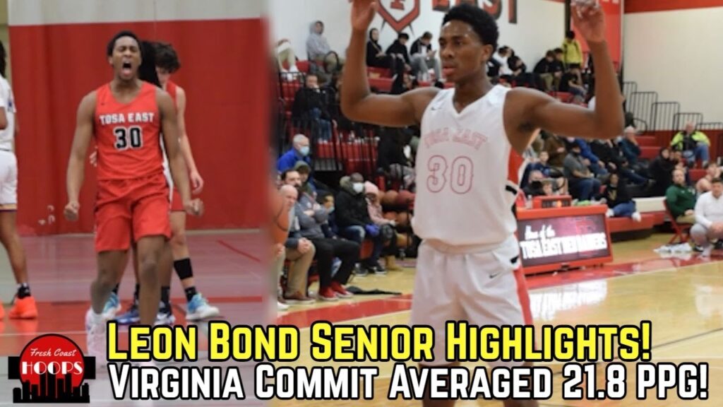 leon bond senior season highlights virginia commit is bouncy 1