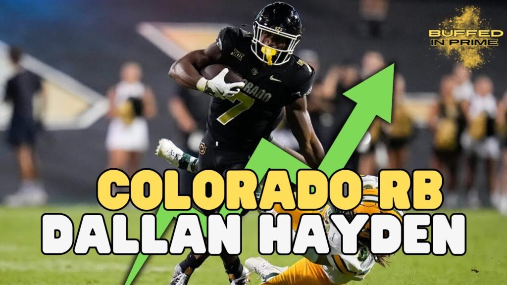 live interview colorado rb dallan hayden talks first td as a buff and shows off football iq