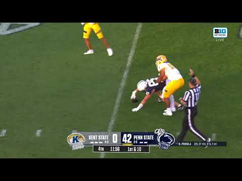luke reynolds insane catch against kent state