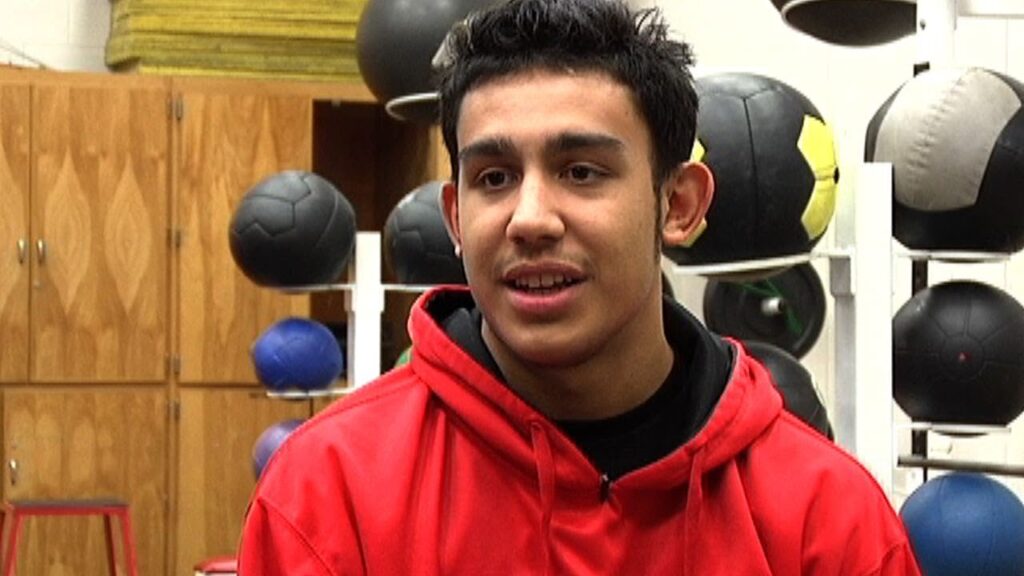 male athlete of the week derek check