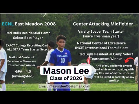 mason lee 2024 soccer highlights