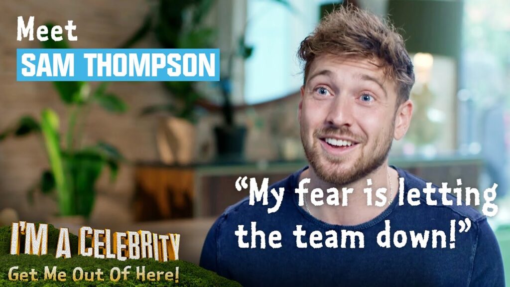 meet sam thompson tv personality and radio dj im a celebrity get me out of here