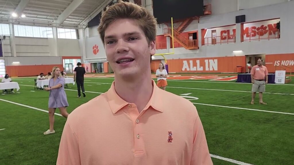 meet the clemson freshmen christopher vizzina