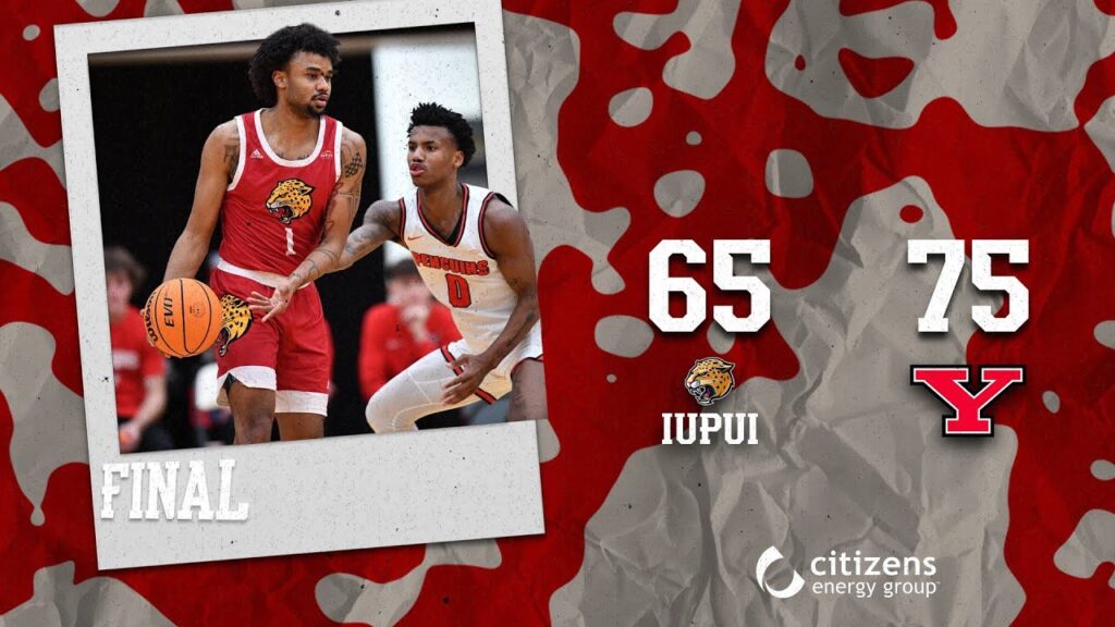 mens basketball at youngstown state highlights 1 7 2024