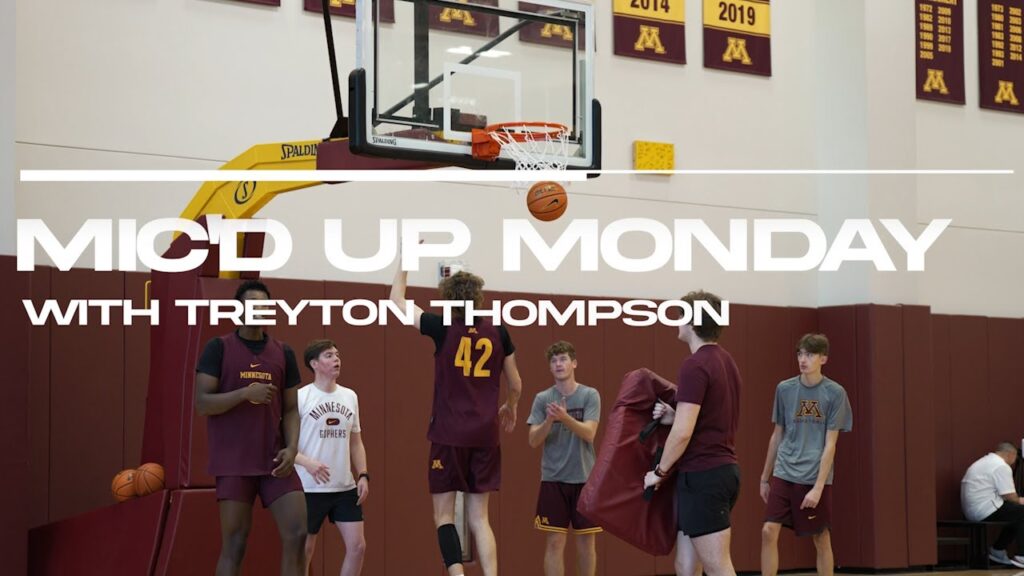 micd up monday with treyton thompson