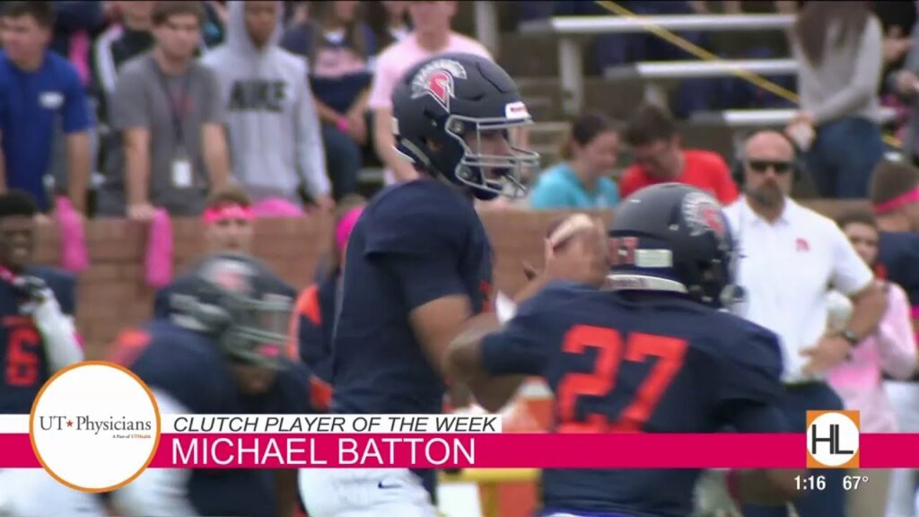michael batton named clutch player of the week