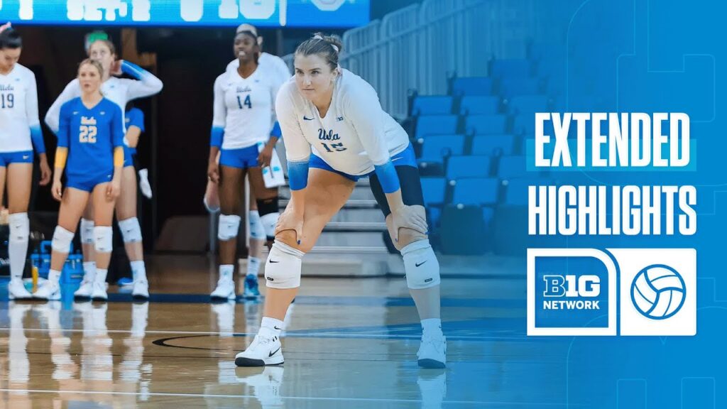 minnesota at ucla extended highlights big ten volleyball 10 04 2024