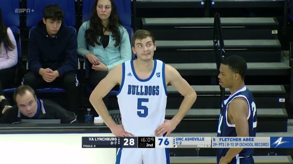 moments mens basketball fletcher abees school record 9 3 pointers and career high 32 points