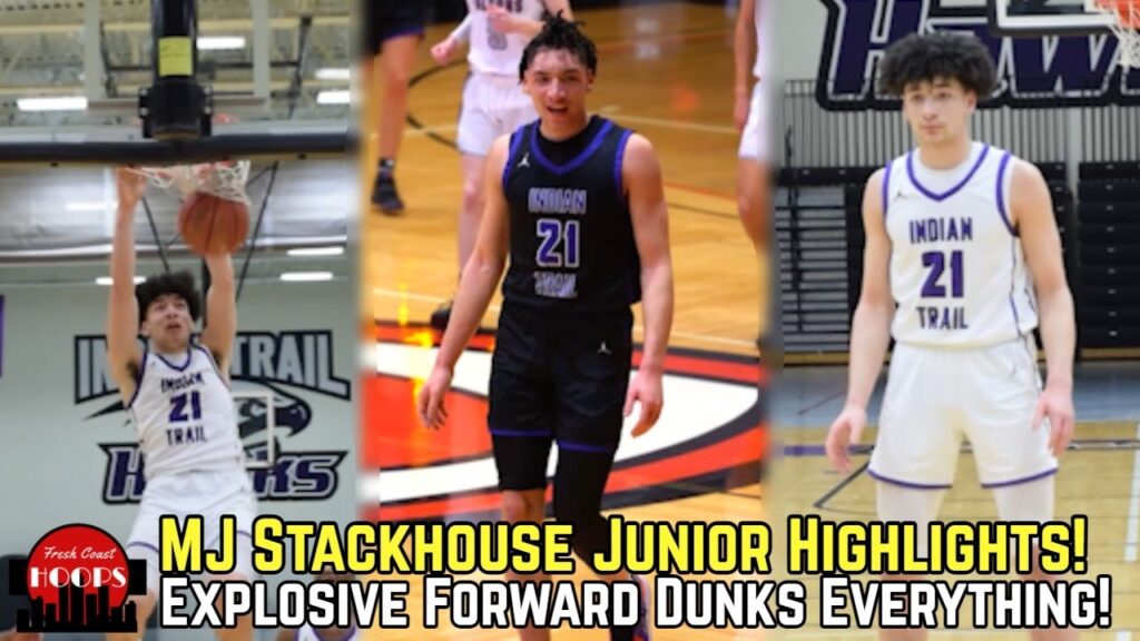 most explosive forward in wisconsin mj stackhouse junior highlights