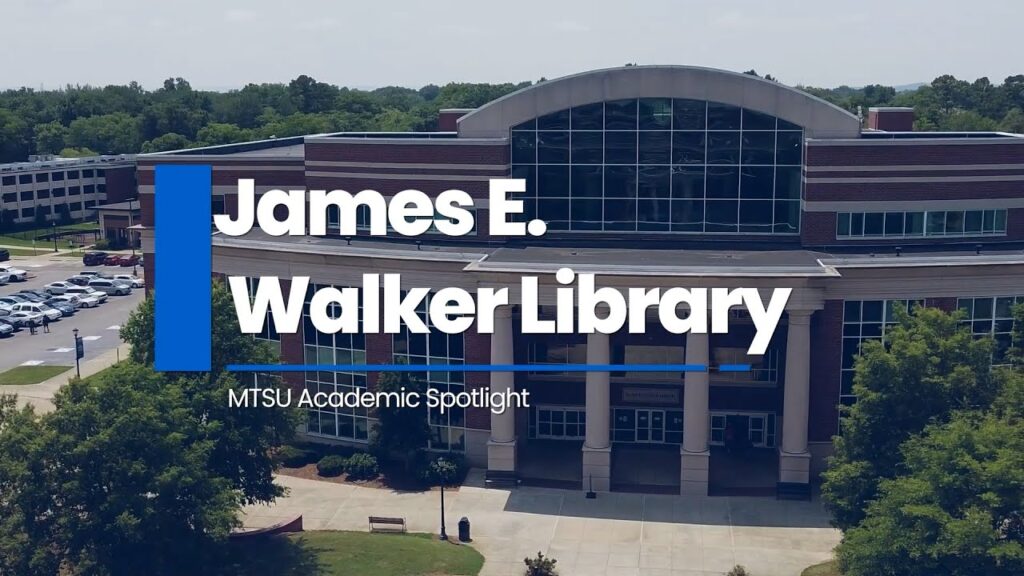 mtsu academic spotlight james e walker library
