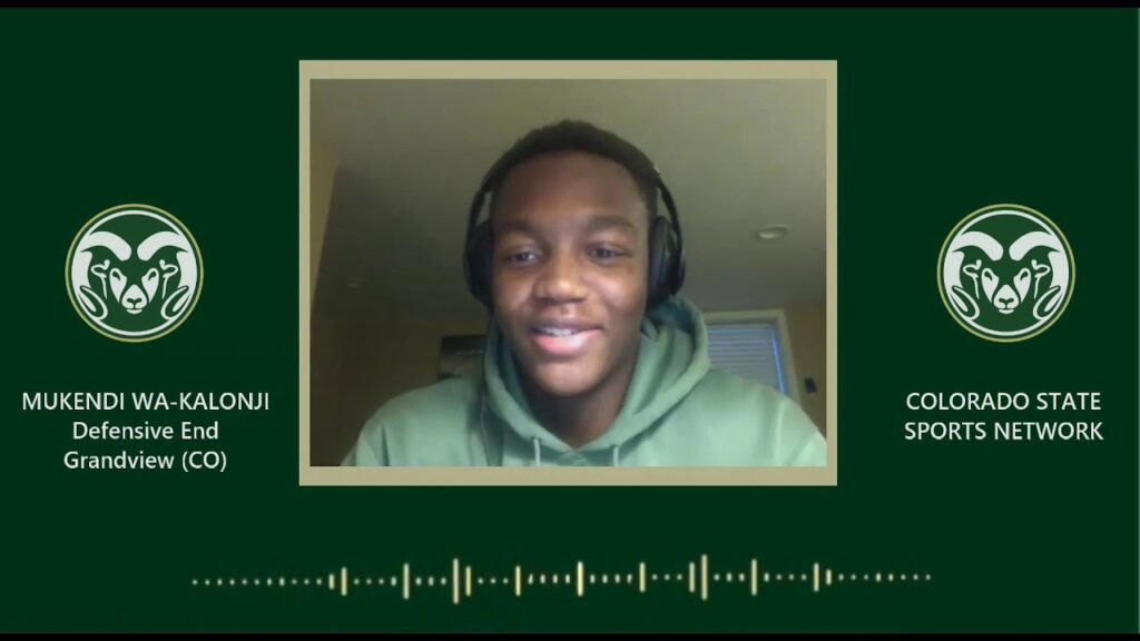mukendi wa kalonji 2021 colorado state football signees full interview 1