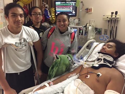 naotala family says mahalo as severely injured warrior leaves for rehab in colorado