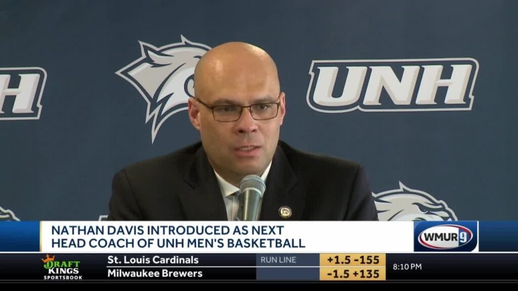 nathan davis hired as new unh mens basketball coach