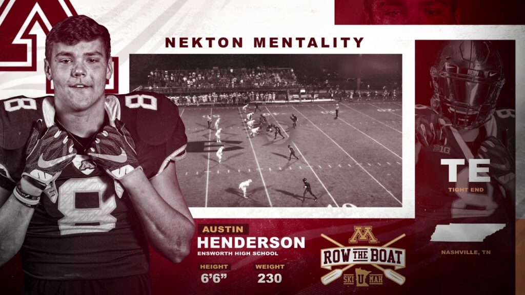 national signing day austin henderson highlights