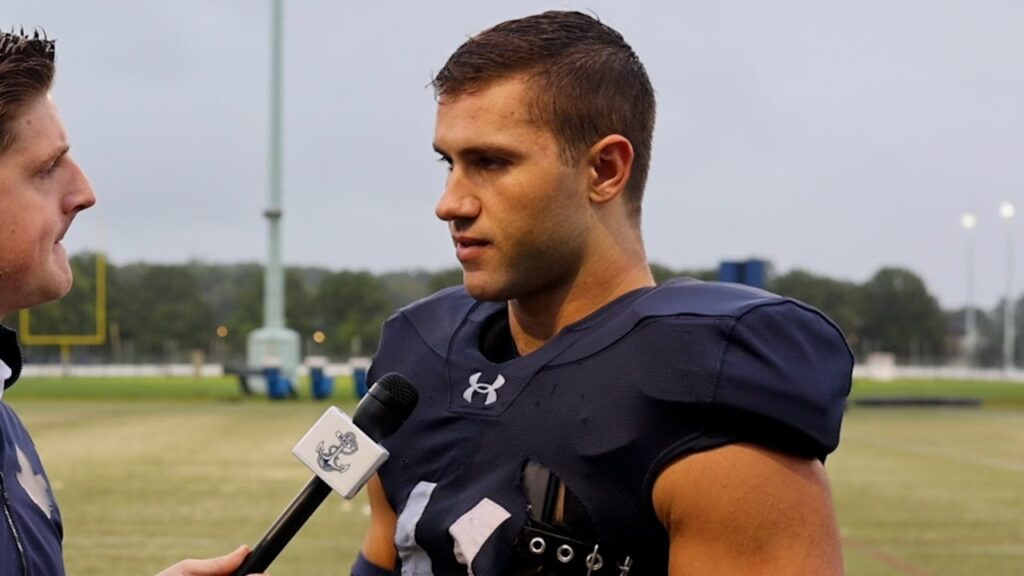navy football interview colin ramos uab week 1