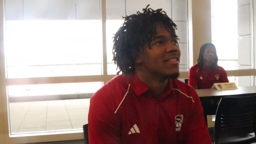 nc state db tamarcus cooley talks about joining the wolfpack
