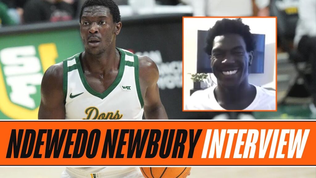 ndewedo newbury nba draft prospect interview