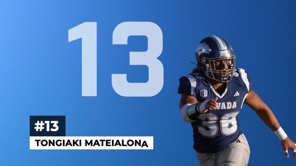 nevada football 25 player countdown 13 linebacker tongiaki mateialona