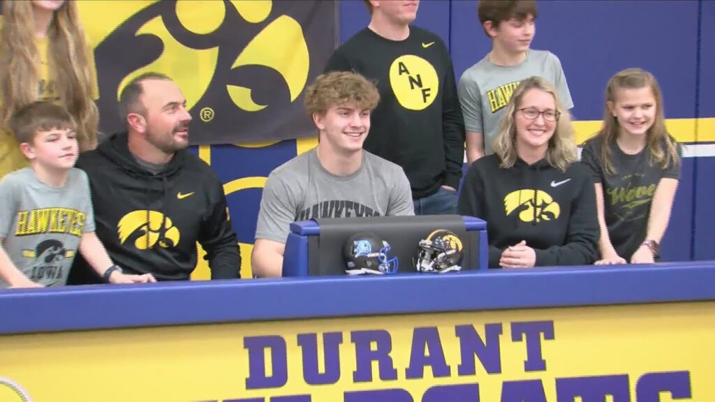 nolan delong from durant is going to play for the iowa hawkeyes
