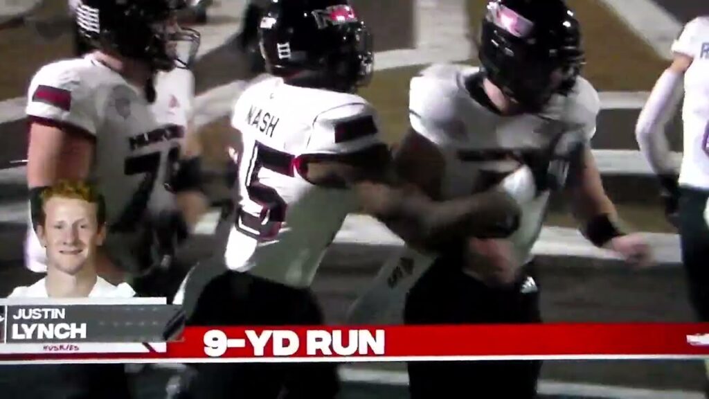 northern illinois qb justin lynch 8 yard td run game winner over western michigan