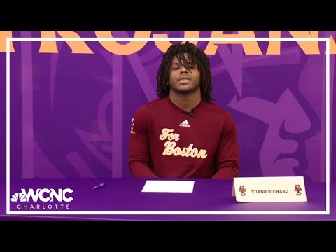 northwesterns turbo richard signs with boston college football