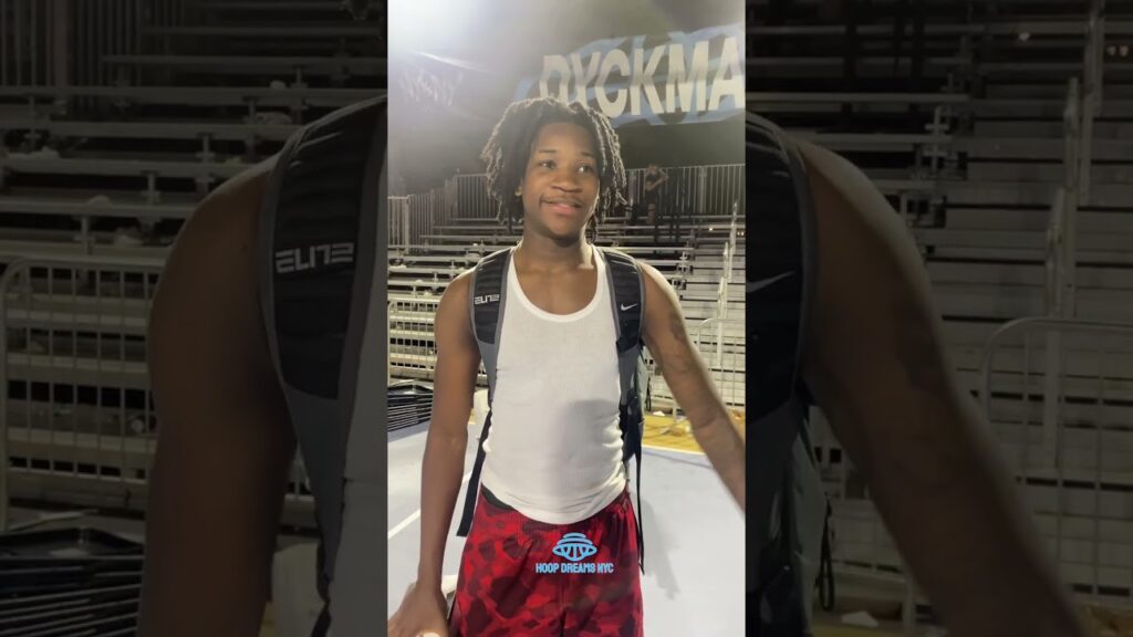 ny vs ny postgame interview with jaden zimmerman of team dyckman eagle bx23 cushing24