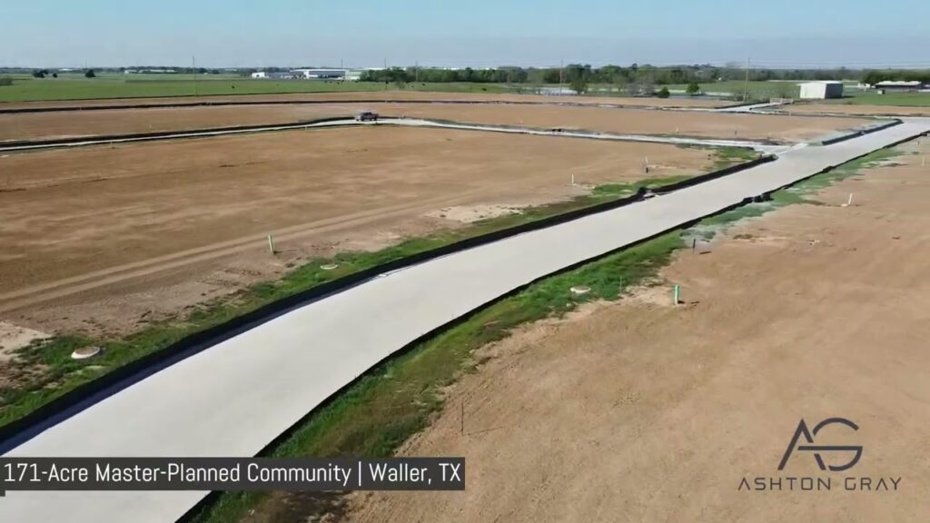 oakwood estates waller tx 171 acre master planned community ashton gray investments