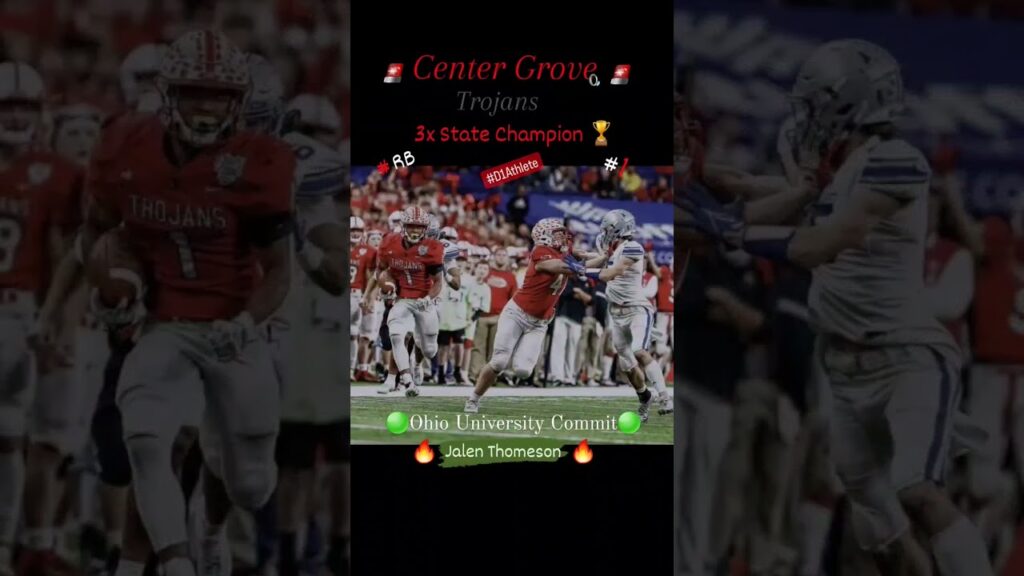 ohio university commitf09f9fa2e29aaaefb88ff09f9fa2center grove trojan jalen thomeson with an electrifyingf09f94a5