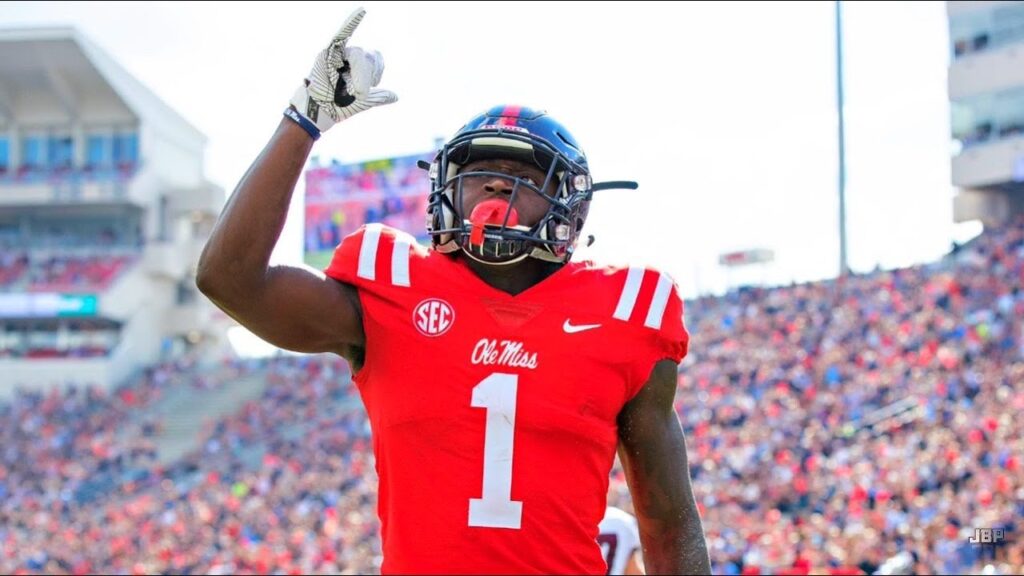 ole miss wr aj brown career highlights e1b4b4e1b4b0