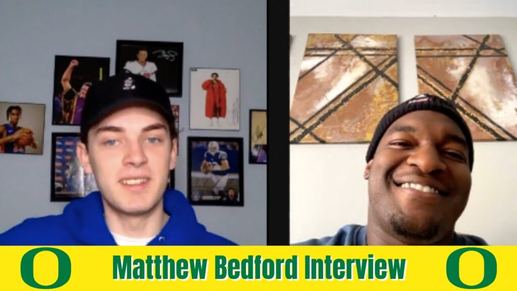 oregon iol matthew bedford talks committing to oregon flipping from colorado and big 10 football
