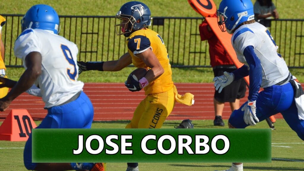 palmer trinity 2021 ath jose corbo a playmaker over 100 yards td and interception