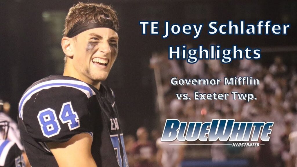 penn state football te joey schlaffer highlights
