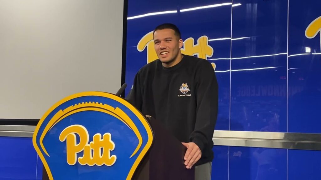 pitt lb brandon george shows veteran leadership in final season