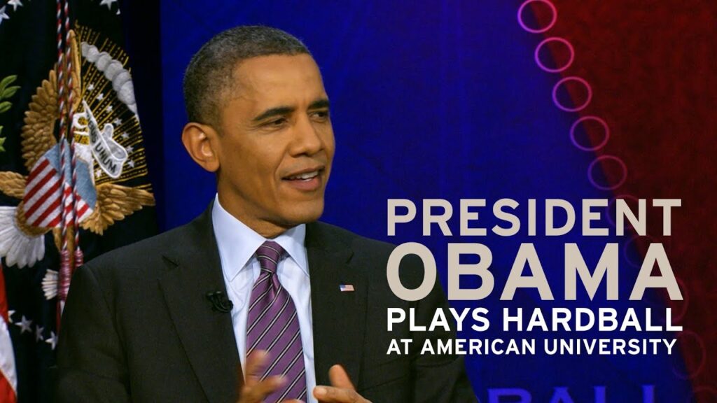 president obama plays hardball at american university