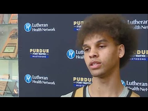 quinton morton robertson full interview to preview purdue fort waynes cit game vs bowling green