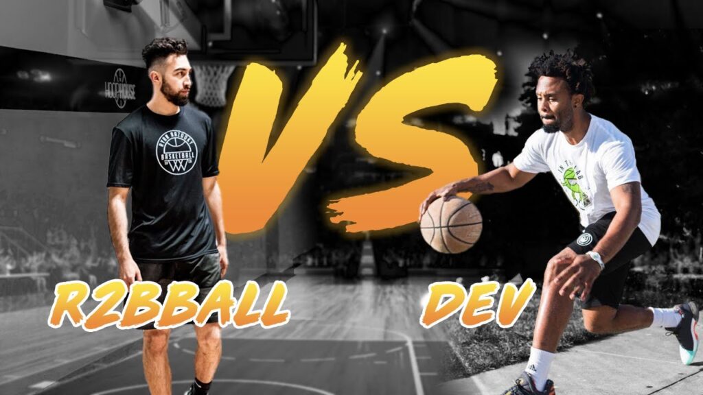 r2bball goes at devin williams the cage
