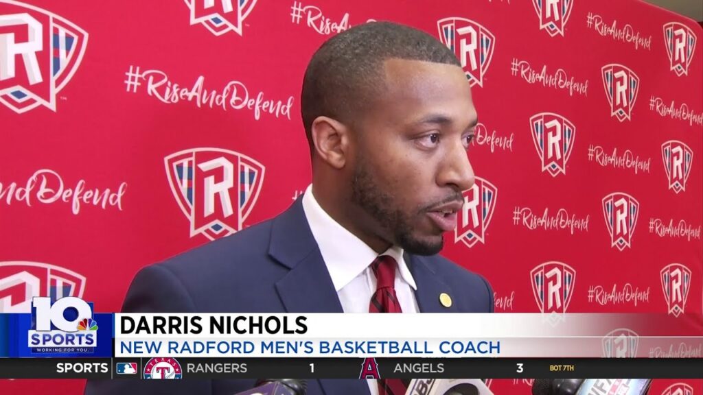 radford university hires radford native darris nichols as mens basketball head coach