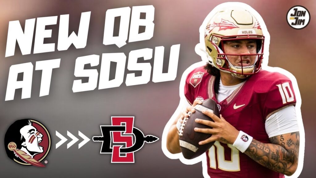 reaction highly rated florida state qb aj duffy transfers to sdsu