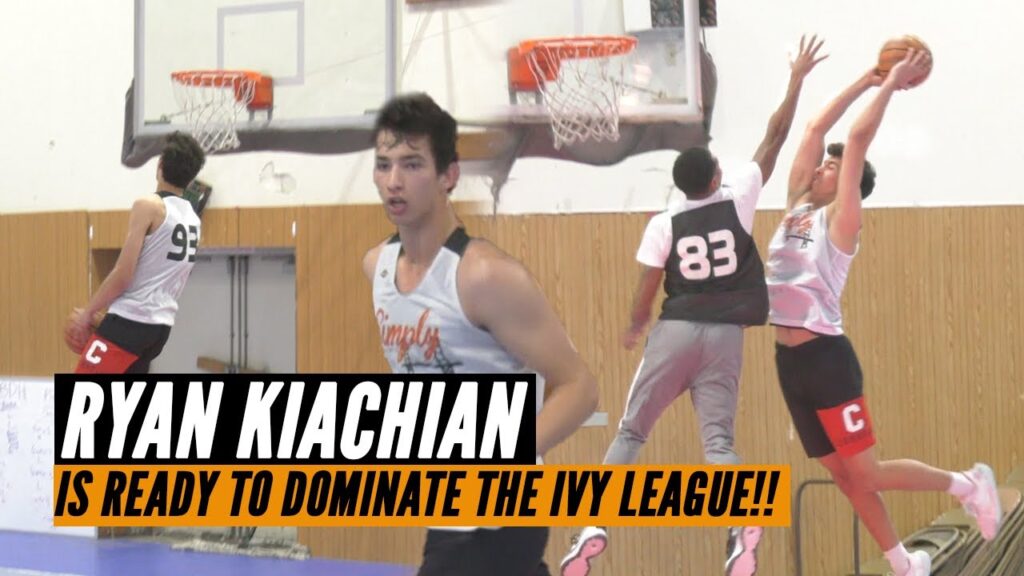 ryan kiachian is ready for d1 basketball cornell signee shows out in college private run