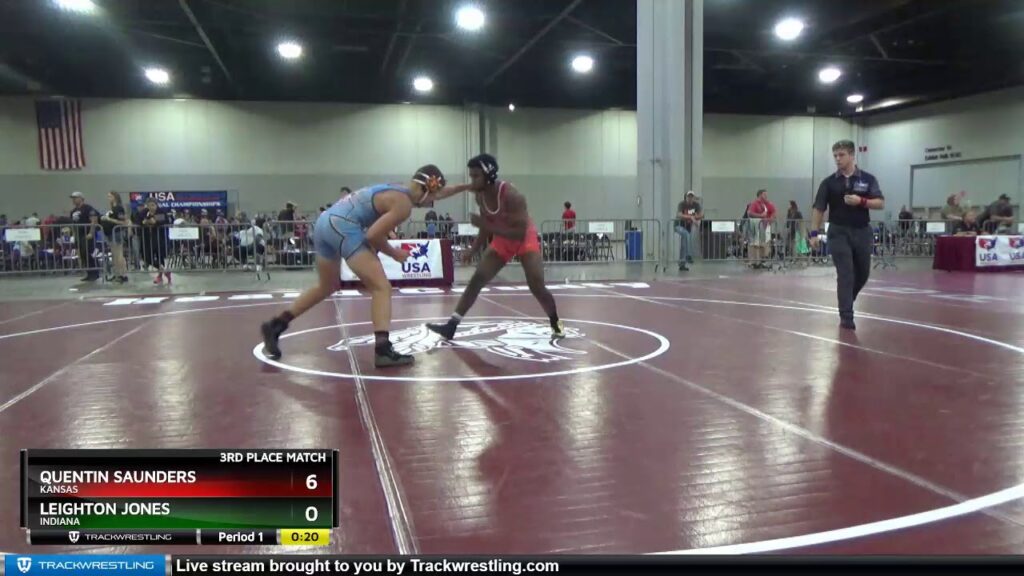 schoolboy 187 quentin saunders kansas vs leighton jones indiana