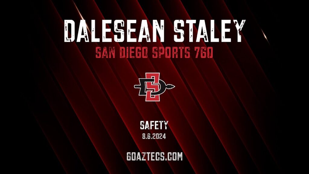 sdsu football dalesean staley on san diego sports 760