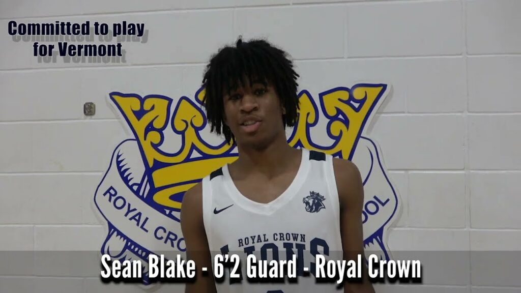 sean blake from royal crown committed to play for the vermont catamounts nov 2 2023