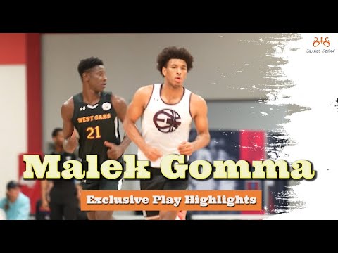 seattle u commit malek gomma in atlanta putting in work against the top players in the country