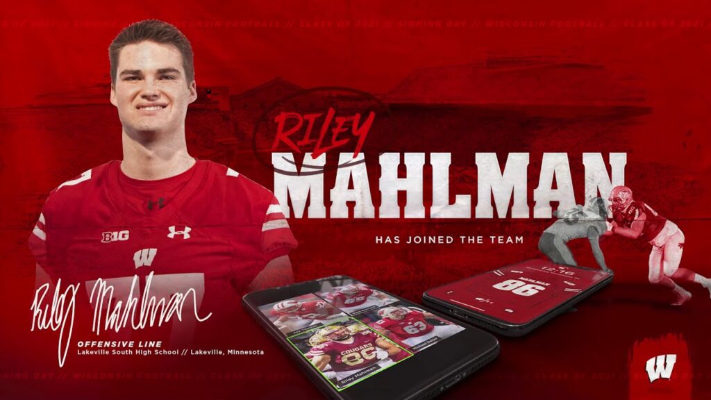 signing day 2021 riley mahlman highlights
