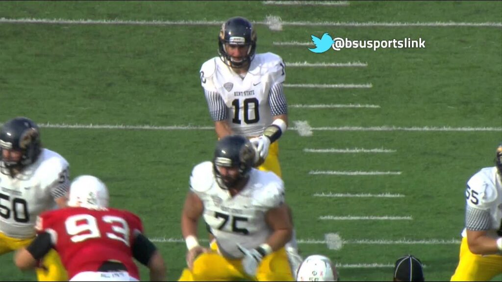 sl gameday video jeffery garrett interception vs kent state
